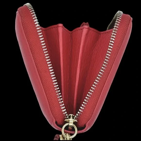 GUCCI Soho GG Zip Around Zippy Wallet. Leather - Picture 4 of 11